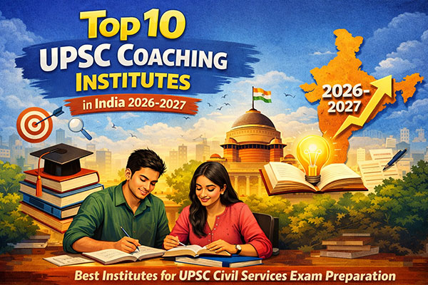 Top 10 UPSC Coaching Institutes in India 2026-2027